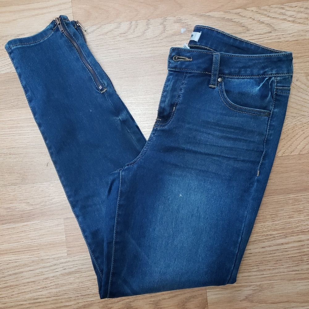 Denim jeggings